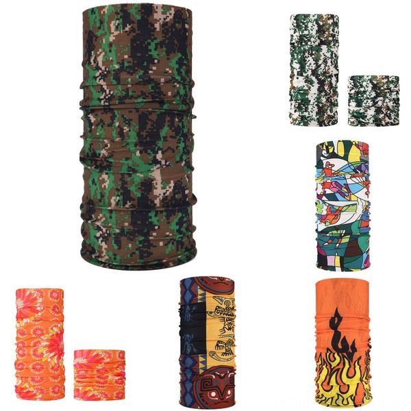 

saqne silk riding face mask scarf cycling hairband anti-uv sport scarf bandana neck face cover for fishing running hiking triangle, Black