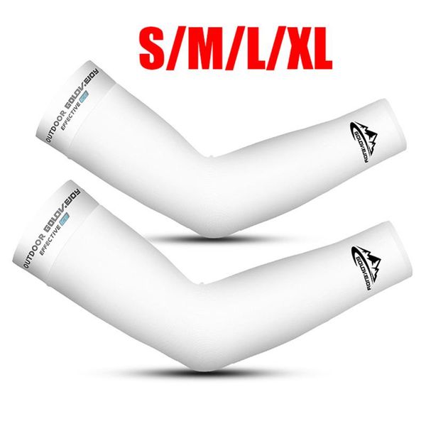 

bike cycling arm elbow cover cuff sleeves uv sun protection sports viscose practical and durable, Black;gray