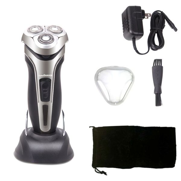 

waterproof electric shaver with floating blade heads men's beard trimmer