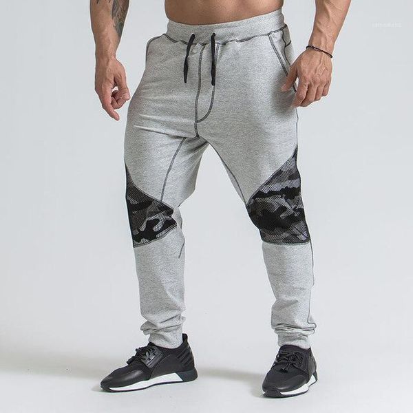 

брюки камуфляж печати шнурок мужской спортивный стиль homme одежда обычная мужская повседневная одежда модные мужские дышащие, Black