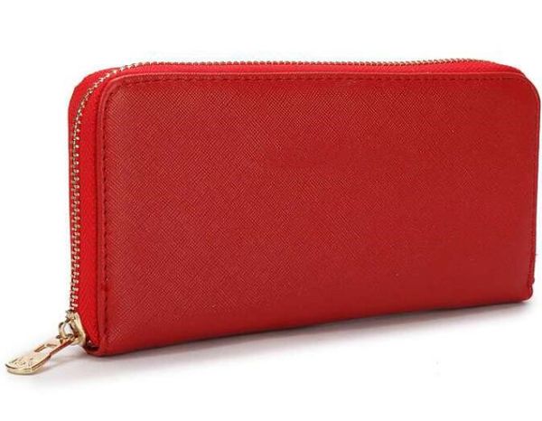 

d15 luxury red designer brand womens wallet classic print long wallet fashion luxury designer clutch genuine leather purses, Red;black
