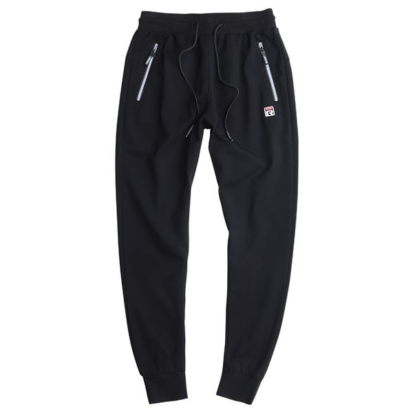 

mens sweat pants spring autumn sportswear sweatpants men long trousers jogger mens track pants pantalon hombre loose 6xl 7xl 8xl, Black