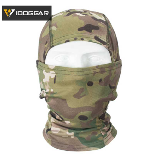 

quick drying mask men's head cover full face camouflage cs tactical uv protection, Black;gray