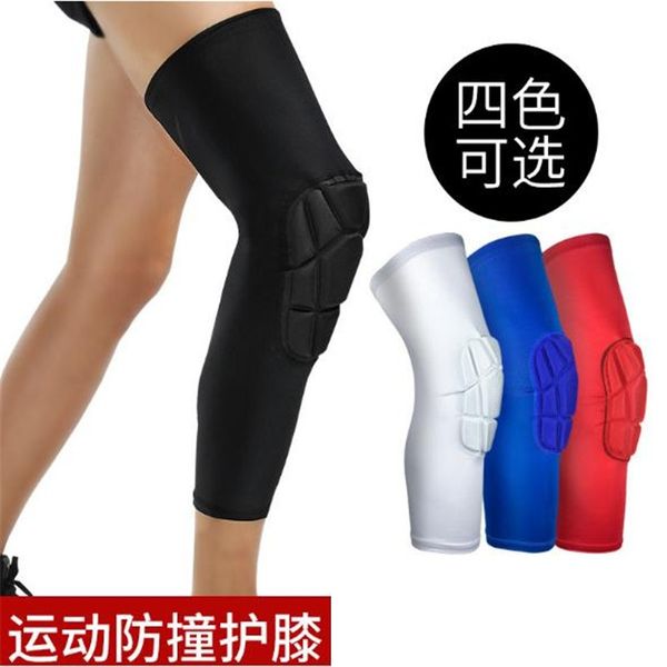

1pair=2pcs sports leg sleeves hx008 compression cycling legwarmers basketball football shinguard running kneepad, Black