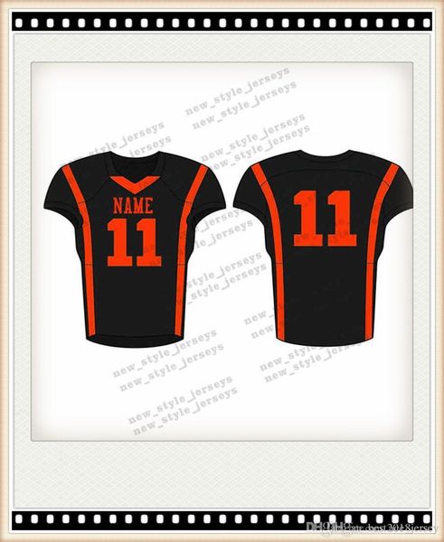 

210men 2019 youth football jerseys army green wine red embroidery logos stitched custom any name any number jerseys, Black;red