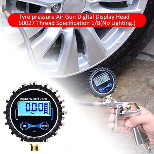 

high precision digital tire pressure gauge car bike motorcycle tyre tester air psi meter 1/8npt wholesale quick delivery csv