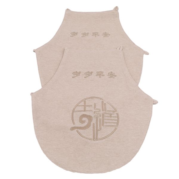 

spring and summer large thin baby apron newborn light coffee color cotton apron baby bib supplies