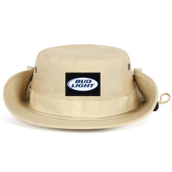 

модные bud light beer нейтральная складная fisherman hat blank оригинал cowboy крышка bud logo оранжевый логотип lime неоновый синий торгова, Blue;gray