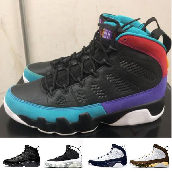 

dream it do it unc 9 ix 9s mens basketball shoes la oreo university blue bred space jam men sports sneakers 41-47