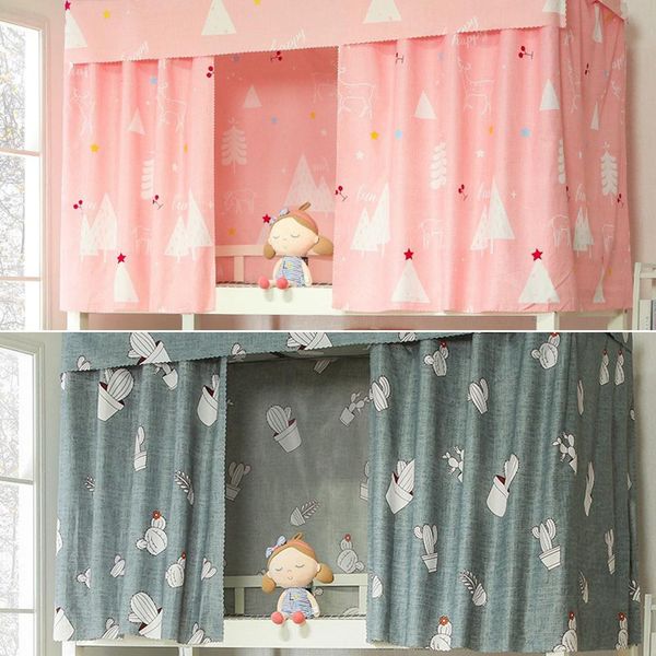 2019 Dormitory Bed Curtain Single Shading Cloth Bed Canopies