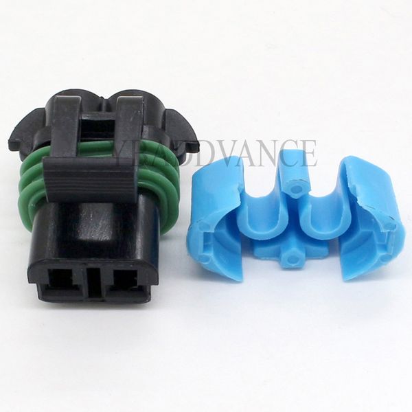 

15300027 15363982 black 2 way japanese automotive electrical plastic plug connector