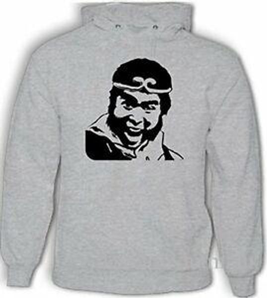 

monkey magic d4 mens funny hoodie, Black