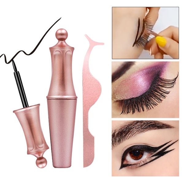 

magnetic eyeliner liquid eyeashes kit waterproof long lasting eyeliner liquid with clip kits