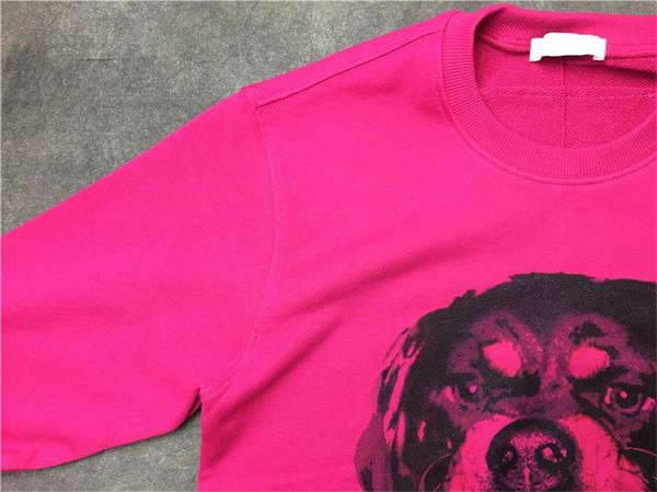 

20 mens designer hoodies men women dog pattern printed oversize sweatshirts hoodies fashion mens designer t shirt size s-xl, Black