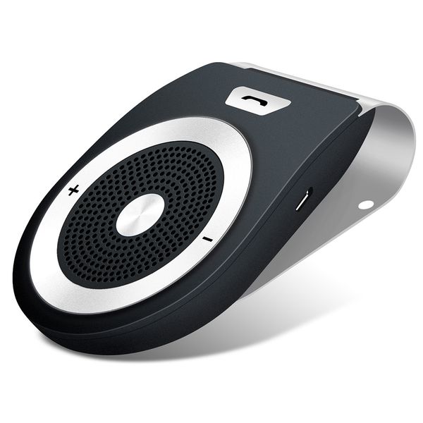 

car accessories 4 languages speaker echo cancellation hands wireless noise suppression music receiver bluetooth