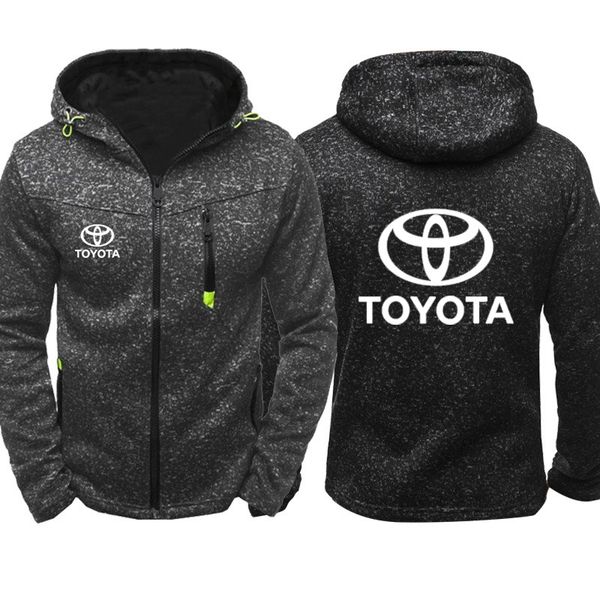 

hoodies men car logo print casual hip hop harajuku long sleeve hooded sweatshirts mens zipper jacket man hoody clothing, Black