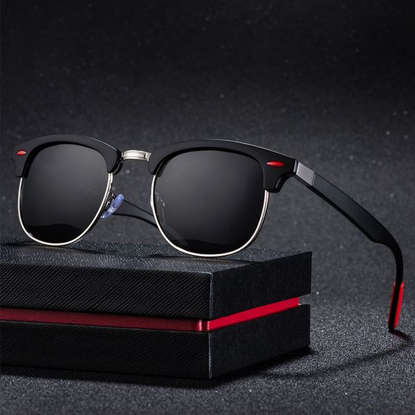 

asuop 2019 new polarized sunglasses for women uv400 fashion round men's glasses classic retro brand design driving sunglasses, White;black