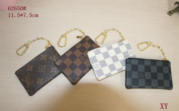 

Горячее надувательство 4 цвета 166 Louis Vuitton LV роскошный чехол для ключей кошелек на молнии монета кожаные кошельки Мужчины Женщины дизайнерский кошелек