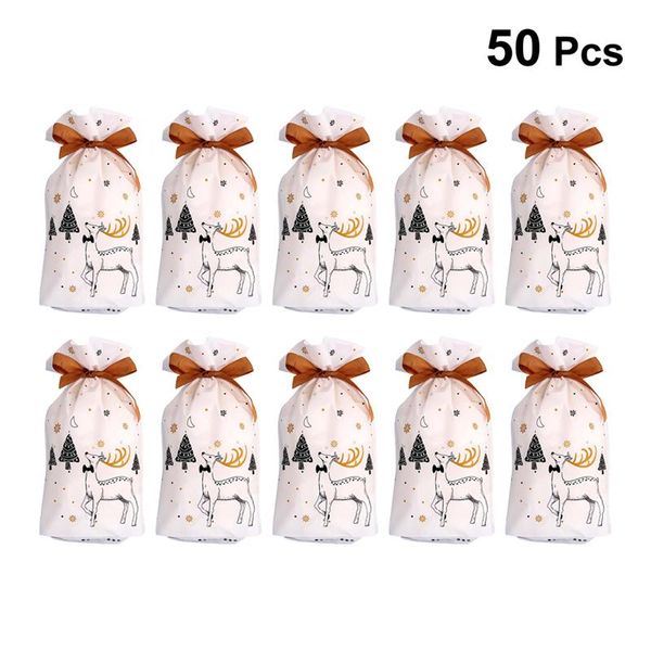

50pcs lovely fashionable stylish drawstring pouch gift bag for decoration