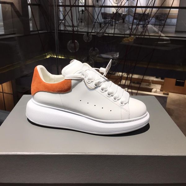 

British luxury Mc@uene platform shoes high version leather strap design high-end casual shoes female original packaging original