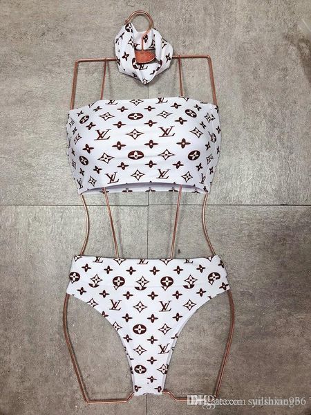 

fashi2 patterns swimwear women seperated bikinis one piece swimsuits backless retro femme beach wear, White;black