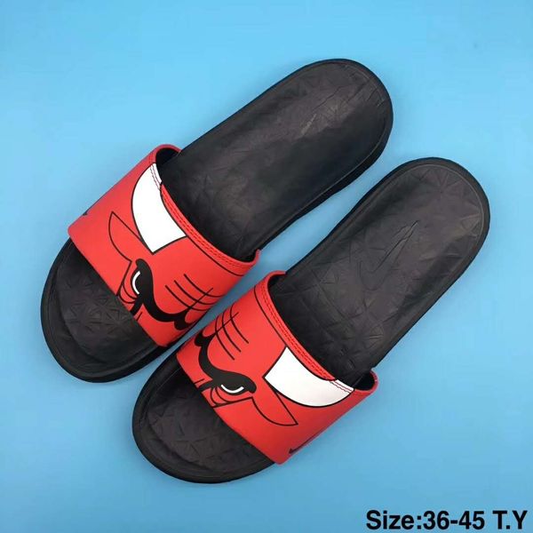 

nike slippers 2019новая роскошная подушка тапочка мужские сандалии причинно нескользкие летний пляж улица открытый крытый моды комфортные та, Black