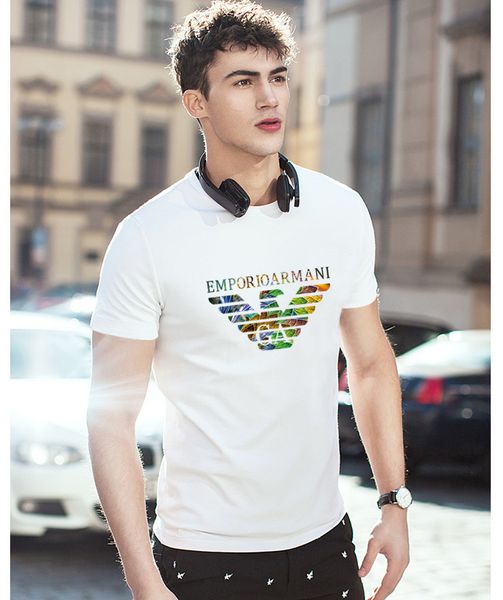 

mens 2020 luxury designer t shirts for men brand shirts with patterns luxury clothing short sleeve mens branddesigner shirts shirt, White;black