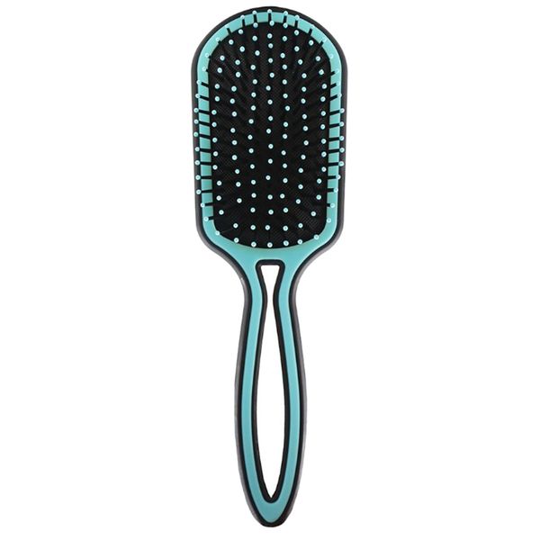 

pro large paddle cushion hairbrush scalp massage comb brush, Silver