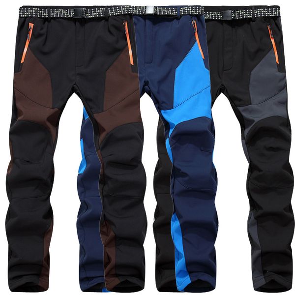 

men warm snow ski snowboard pants waterproof hiking climbing trousers outdoor optional color quick clean portable