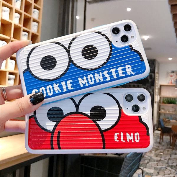 

one piece luxury phone case for iphone 7 8p xs 11promax fashion doll with anti-fall trunk new designer phone case back cover