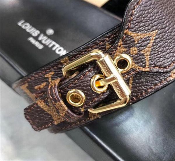 

europe and america fashion sandals forward sandals for men and women designer flat slippers flower printed slippers, Red;blue