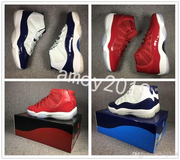 

discount 82 like win 96 midnight navy unc gym red 11 basketball shoes mens trainers 11s athletic sports sneakers