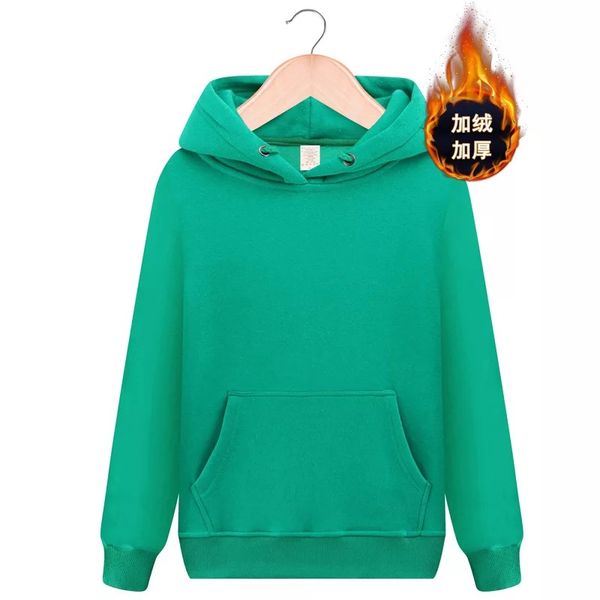 

new winter casual fleece hoodies sweatshirts long sleeve green girl pullovers loose hooded female women thick coat, Black;blue