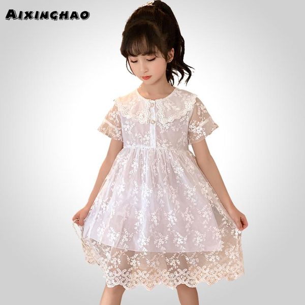 

kids dresses for girls lace girls party dress kids embroidery children party dress casual style children's clothing 6 8 10 12 14, Red;yellow