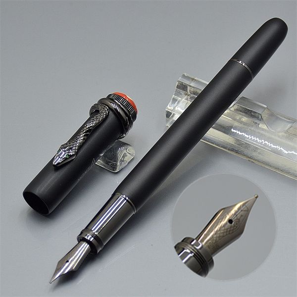 

Limited edition 110th anniversary Inheritance series Matte Black Classical AU750 Snake Nib Fountain pen Luxury Rollerball pen Ballpoint pens