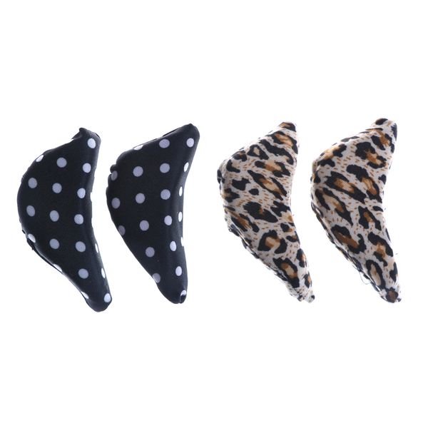 

1pair sponge shoes adjustment forefoot cushion insert toe plug half forefoot anti-pain big shoes toe front long filler, Black