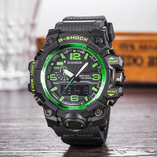 

водонепѬониаемй мђжка мода g ил military а многођнкионалнй веодиодн, Slivery;brown