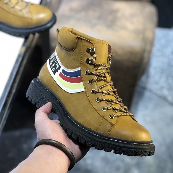 

2020 a3 new style fashion trend high-casual men's shoes, comfortable and versatile luxury sports men's shoes zapatos hombre, Black