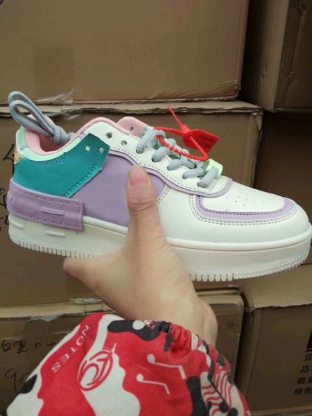 

2020 mens women platform fashion sneakers shadow pale ivory black white volt magic flamingo total orange wheat sports sneakers trainers