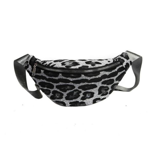 

fashion women outdoor leopard messenger bag sport bag chest waist waist chest women