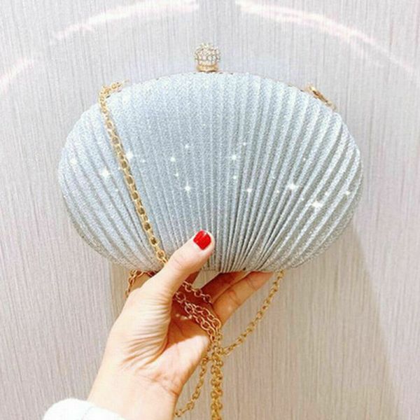 

luxury women sequins clutch chain shoulder evening bag lady handbag purse wallet crossbody bag