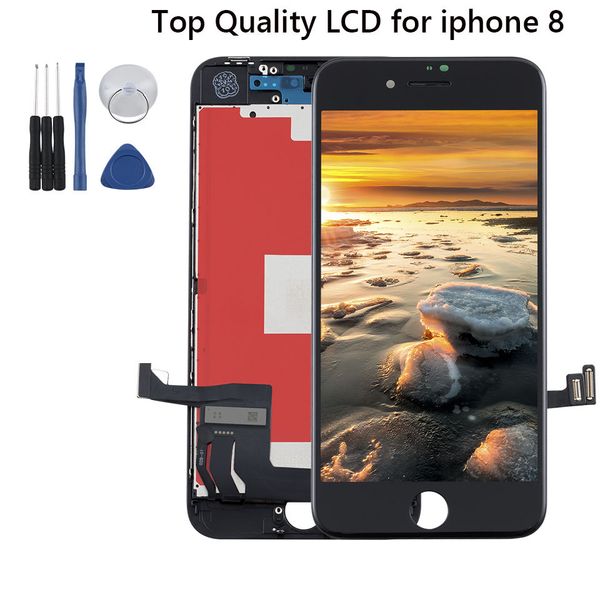 

Лучшие испытания качества Grade для iPhone 8 ЖК-дисплей 3D сенсорный экран Digitizer Замена А