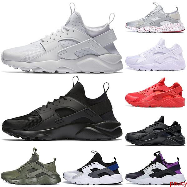 

huarache 4.0 1,0 кроссовки мужчины женщины тройной белый черный красный серый оливковый huaraches мужские тренеры walking бег спорт sneaker