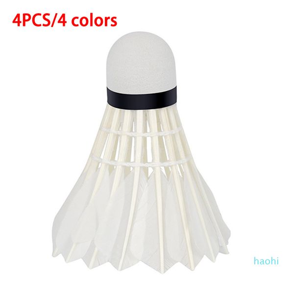 

wholesale-dark night playing badminton durable uv lighting lightweight indoor/outdoor shuttlecock sports supplies glow