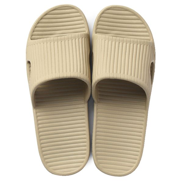 

slippers men women summer home indoor soft bottom shoes 237, Black