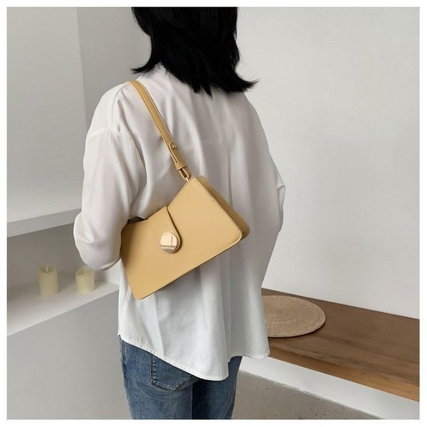 

new 2020 fashion wild handbag solid color shoulder bag simple crossbody bag retro ladies bags ladies hand bags hand