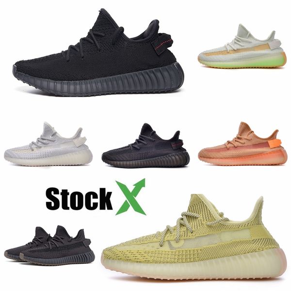 

new womens and mens casual shoes kanye west sports running shoes sneakers black grey white eu 35-44 #qa246