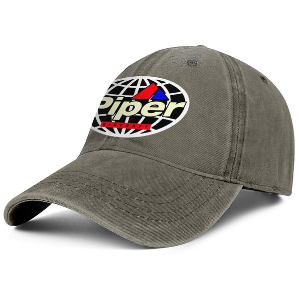 

стильный piper aircraft logo унисекс denim бейсболке спорт uniquel шляпы, Blue;gray