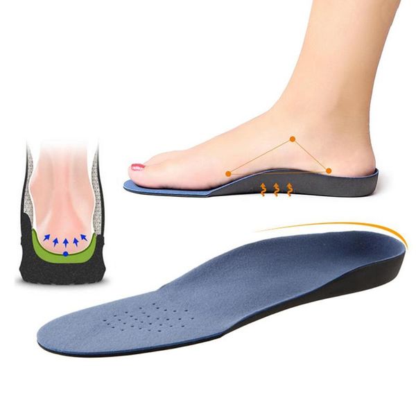 

eva sports -absorbing insoles men and women absorb sweat and breathable massage foot bow support insoles, Black