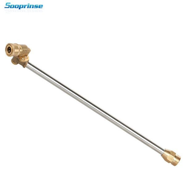

auto high pressure washer pivoting coupler extension rod multi-angle,1/4 inch quick connector,spray nozzles car washing 2019 new